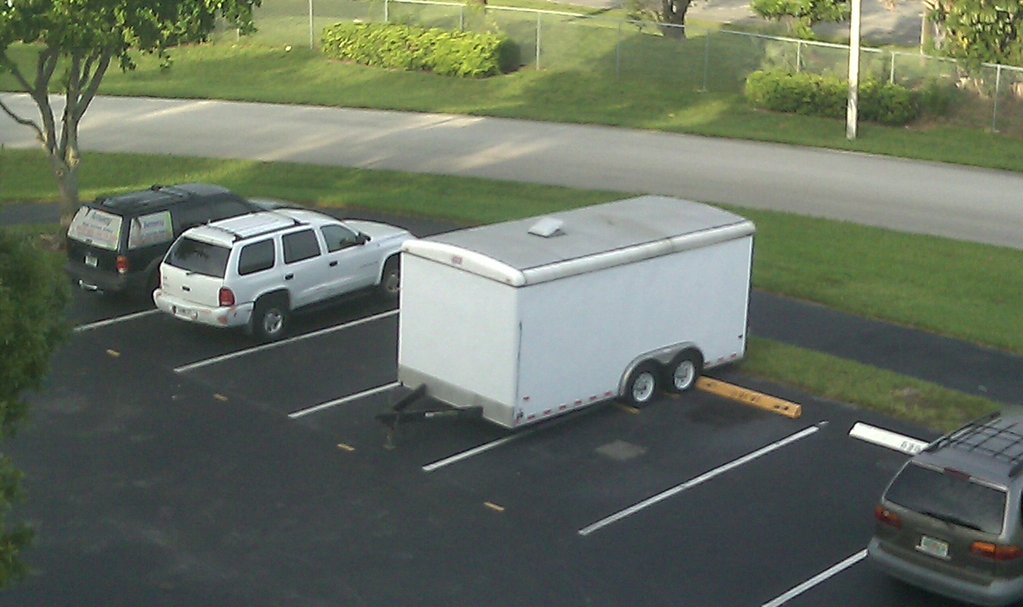 Trailer.... Taking Up 2 Guest Parking Spots... Here 3 Months...Storage Fees?... I Hope So....